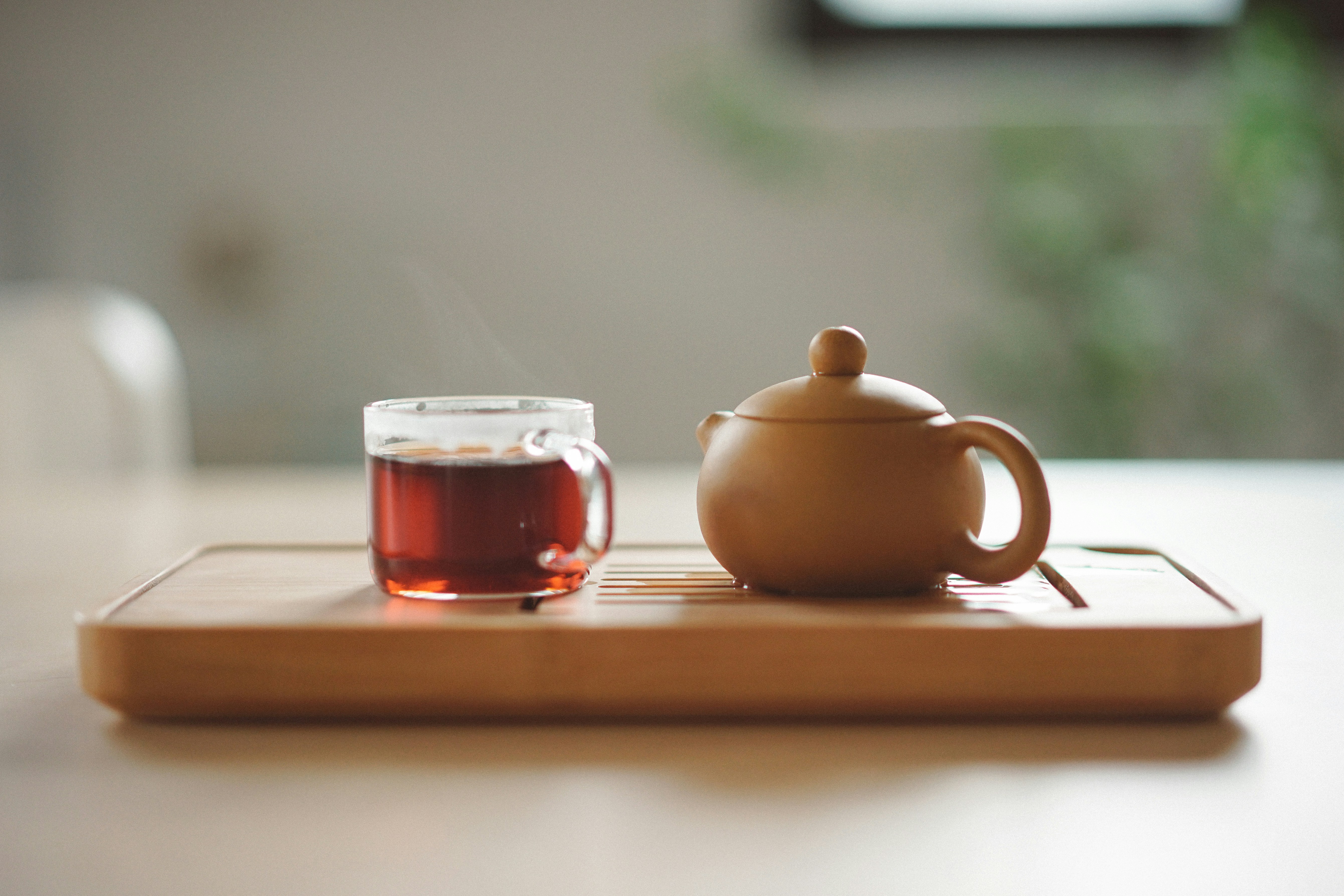 Tea ceremony preparation